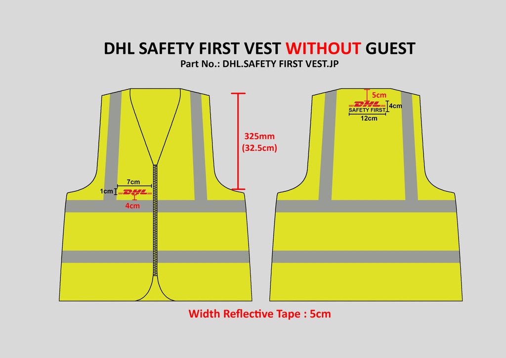 DHL.SAFETY FIRST VEST.JP