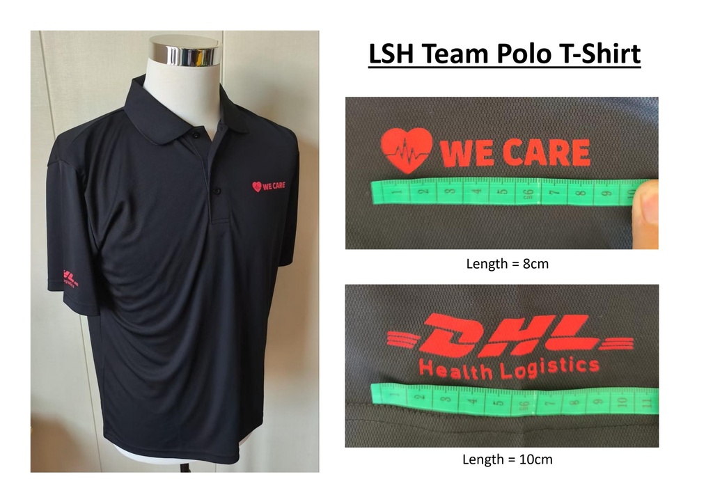 DHL.LSH TEAM POLO T-SHIRT