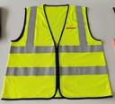 DHL.ZIP TYPE SAFETY VEST.GN