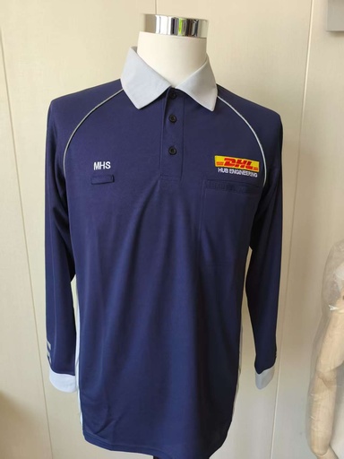 DHL.LS POLO SHIRT.MHS