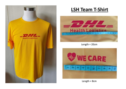 [DHL.LSH TEAM T-SHIRT] DHL.LSH TEAM T-SHIRT