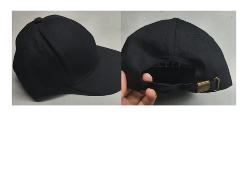 [DHL.PLAIN BLACK CAP] DHL.PLAIN BLACK CAP